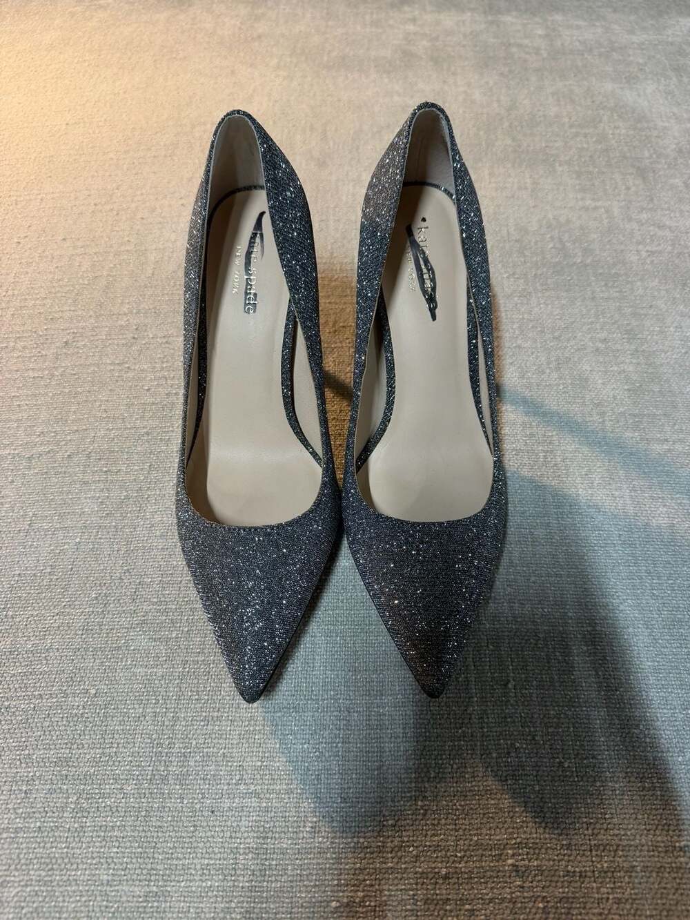 Kate Spade New York Vivian Glitter Pointed Toe Pumps
